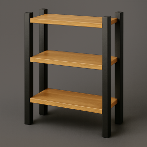 Tri-Tier Pillar Side Table