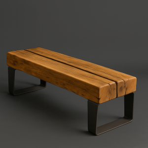 Twin Plank Perch Bench