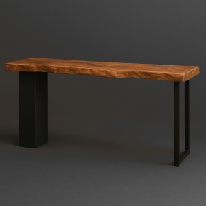 Asymmetry Edge Console Table