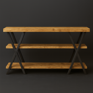 Trinity Cross Console Table