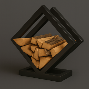Diamond Frame Firewood Holder