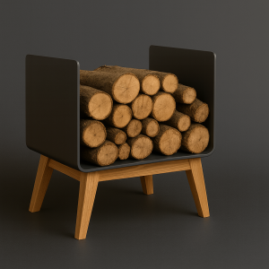 Nordic Leg Firewood Holder