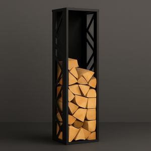 Lattice Tower Firewood Stand