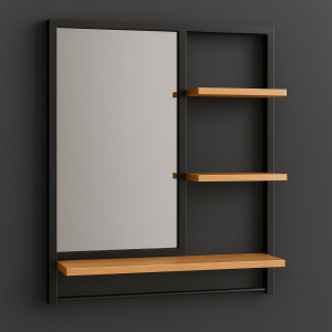 FrameLine Mirror Shelf Unit